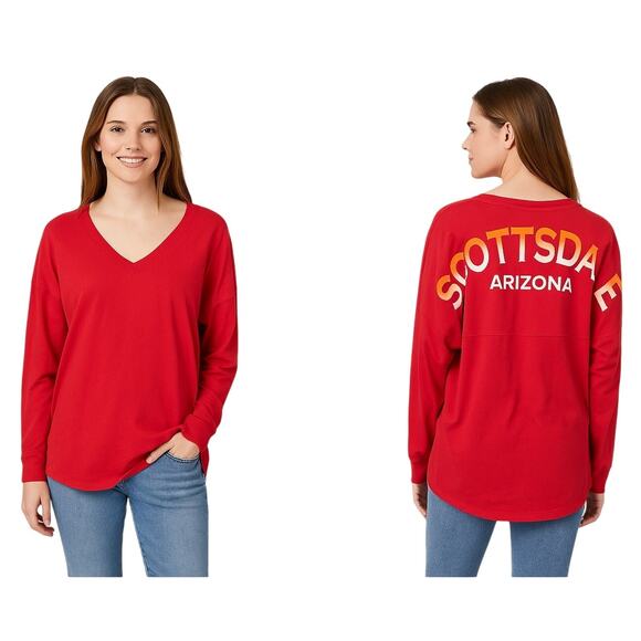 Spirit Jersey Scottsdale, Arizona, Long Sleeve Tee, Oversized Size Medium, NWOT - Picture 1 of 3
